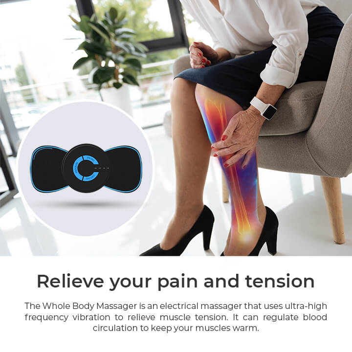 Glwria™ Whole Body Massager -  5-in-1 Portable Muscle Relief