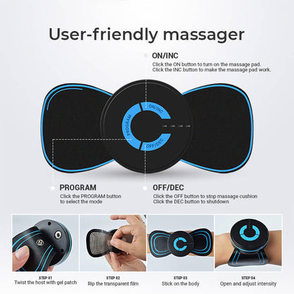Glwria™ Whole Body Massager -  5-in-1 Portable Muscle Relief