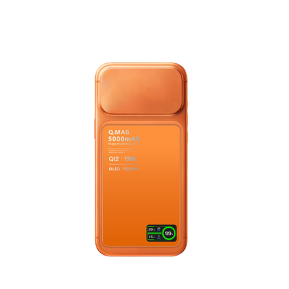 Ultra-Slim Magnetic Power Bank – 15W Fast Charge