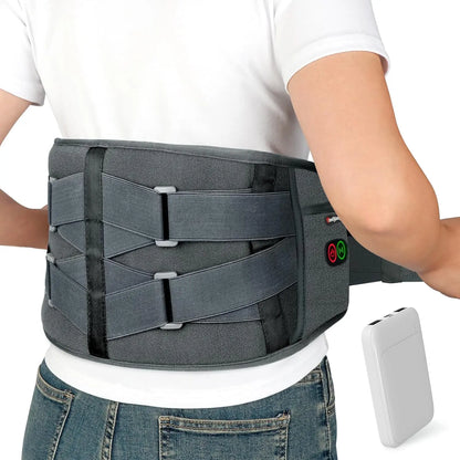 GLWRIA™ Kabelloser Rückenmassagegurt - Wärme + Vibrationstherapie