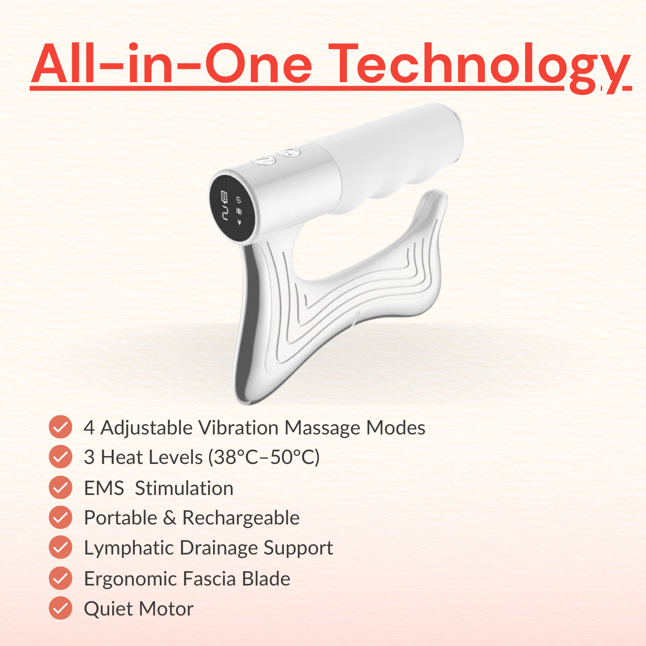 Fascia Sculptor EMS Massager for Foot, Muscle, & Body  Pain