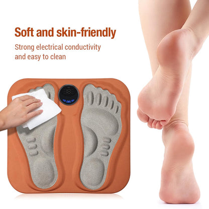 GLWRIA EMS Foot Massager – Cordless Heat & Pulse Mat