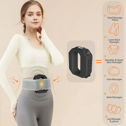 GLWRIA Hands-Free Muscle Recovery & Lymphatic Drainage Massager