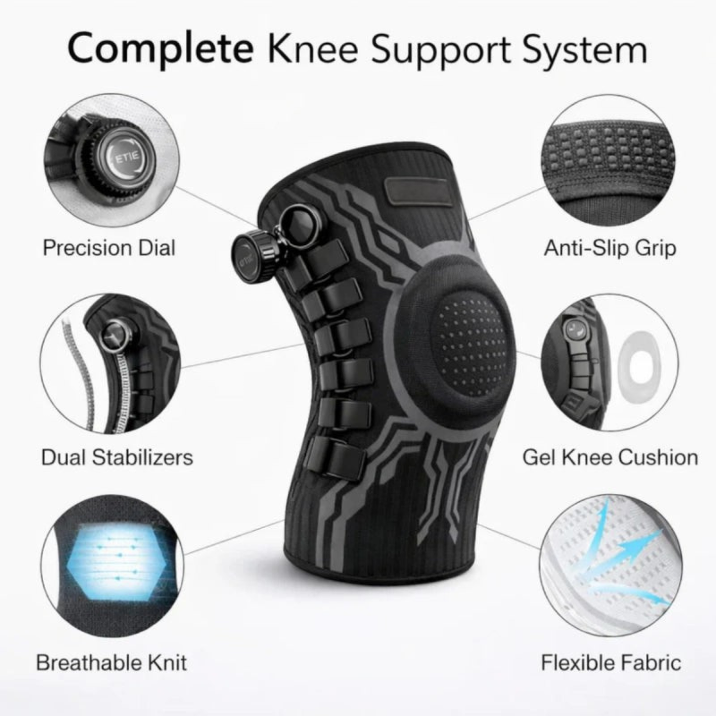 Glwria™ - Intelligente Kniebandage