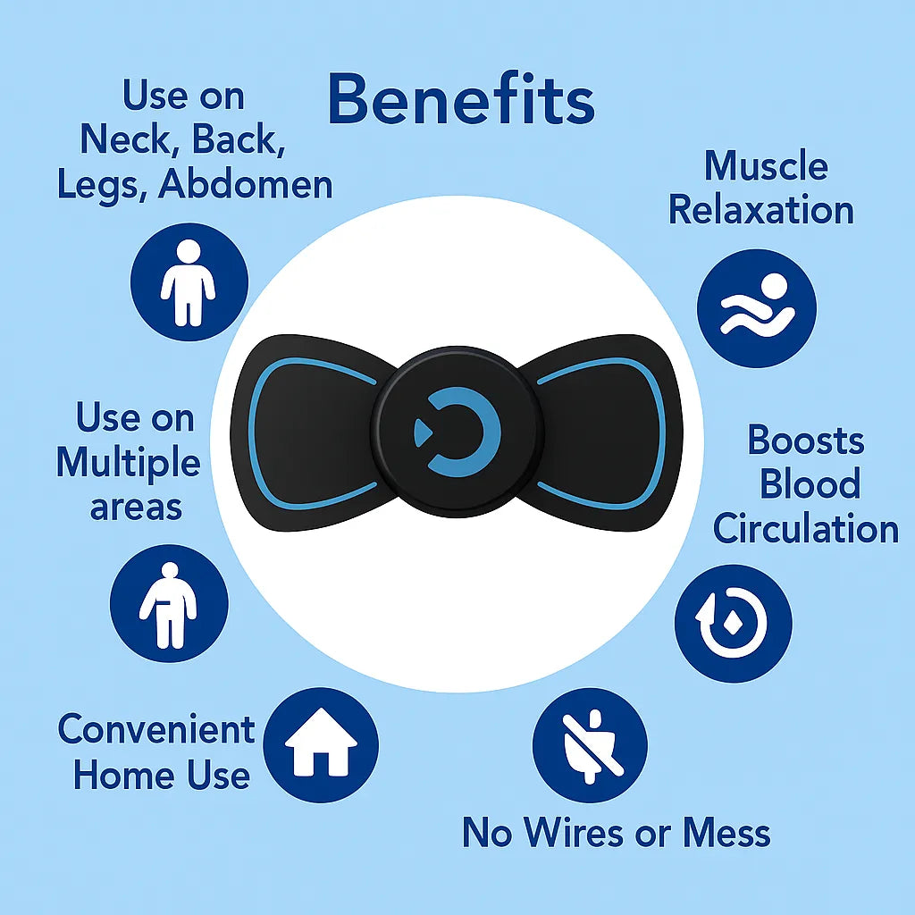 Glwria™ Whole Body Massager -  5-in-1 Portable Muscle Relief