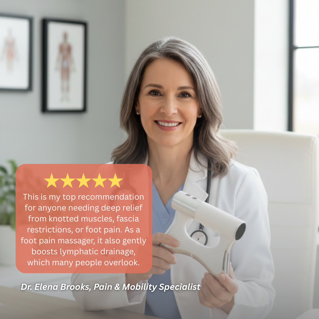 Fascia Sculptor EMS Massager for Foot, Muscle, & Body  Pain