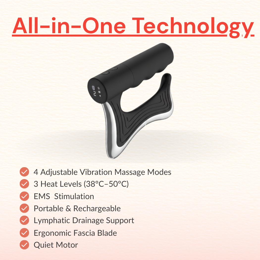Glwria Massage Tool EMS + Vibration + Heat Glwria Massage Tool EMS + Vibration + Heat