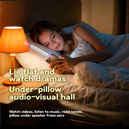 GLWRIA Unter-Kissen Bluetooth Lautsprecher: Knochenleitungs-Technologie