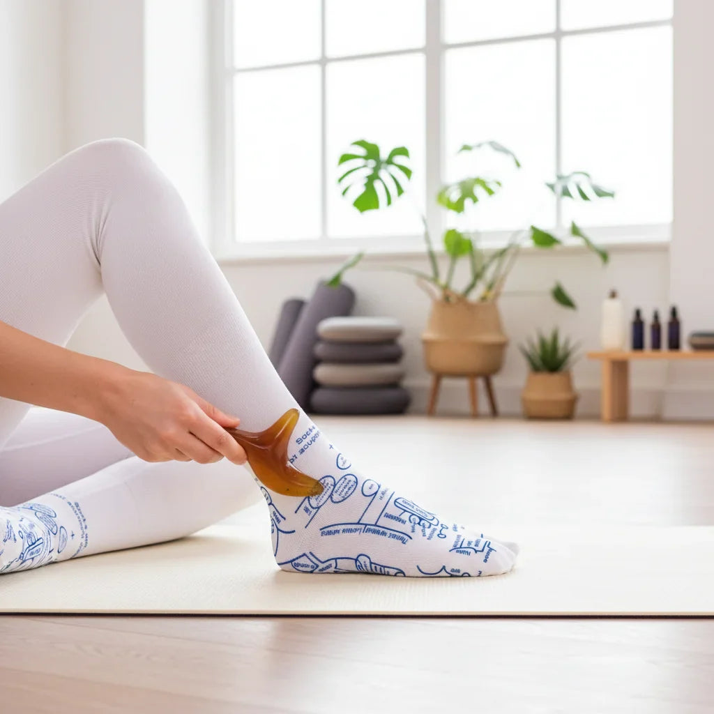 Reflexzonen Diagramm Socken