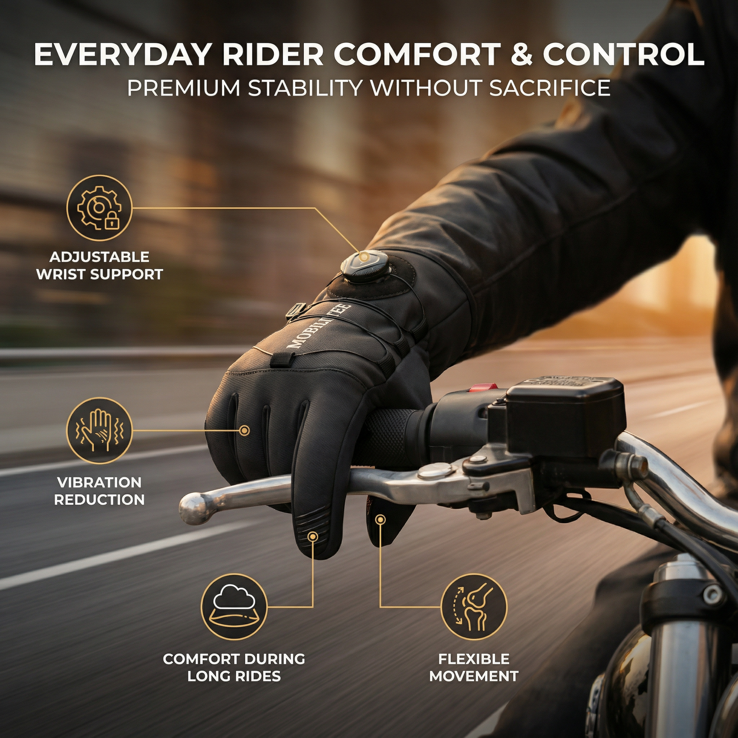 Mobilitee™ Intelligente Sporthandschuhe