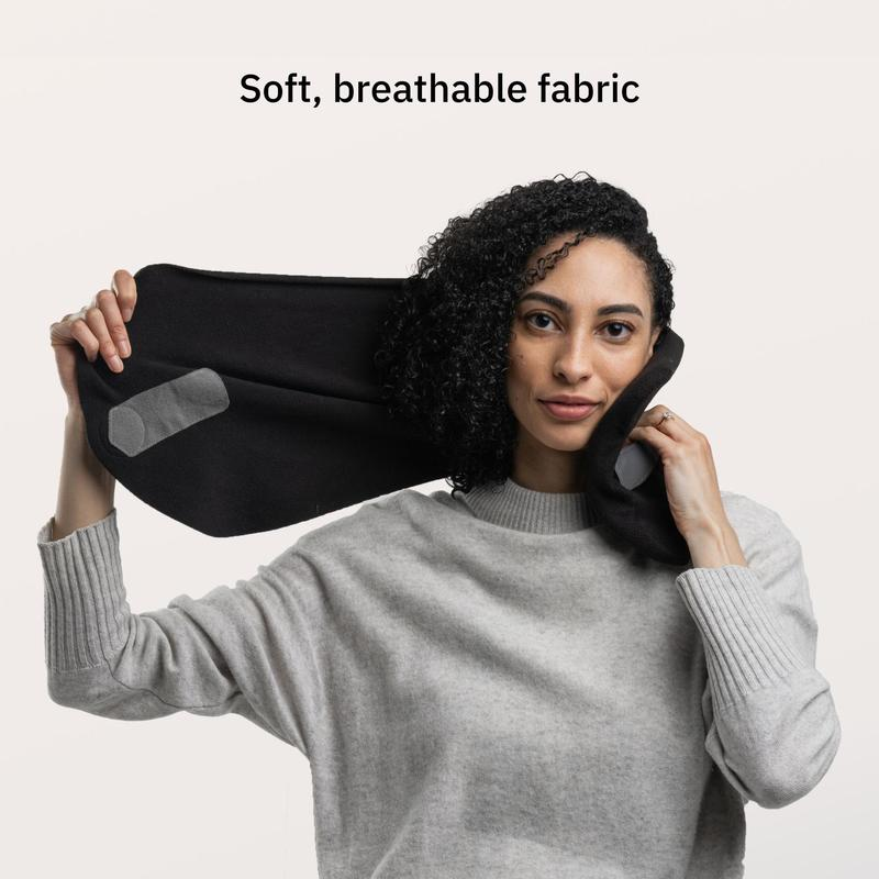 GLWRIA Memory Foam Travel Pillow – Lightweight & Washable
