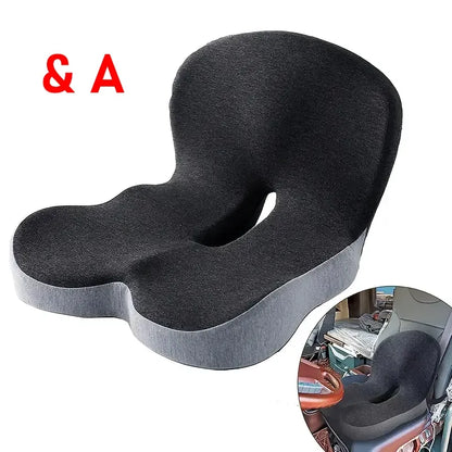 GLWRIA Ergonomic Seat Cushion – Sciatica Relief Pillow