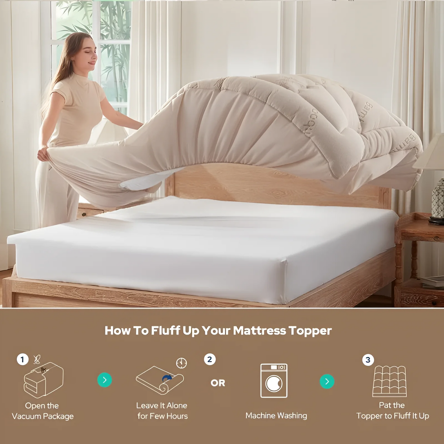 Breathable & Fluffy Soft  1000GSM Quilted Luxury Extra Thick Mattress