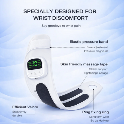 GLWRIA Carpal Tunnel Wrist Massager – EMS Pain Relief Wrap