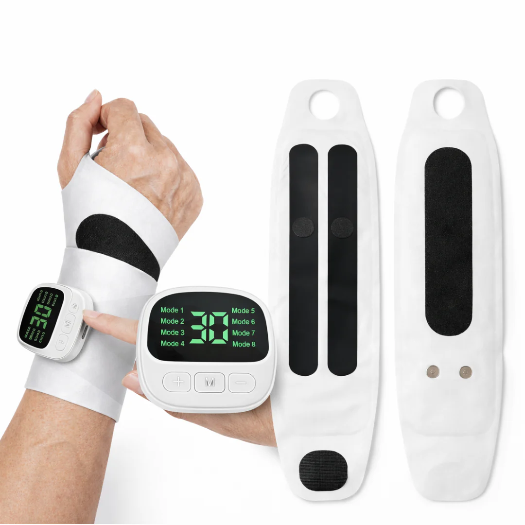 GLWRIA Carpal Tunnel Wrist Massager – EMS Pain Relief Wrap