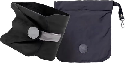 GLWRIA Memory Foam Travel Pillow – Lightweight & Washable
