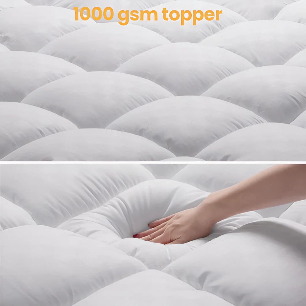 Breathable & Fluffy Soft  1000GSM Quilted Luxury Extra Thick Mattress