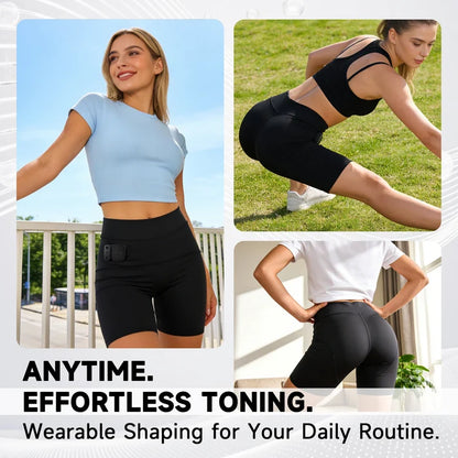 Glwria™ EMS Toning Shorts: Sculpt, Lift & Strengthen Pelvic Floor