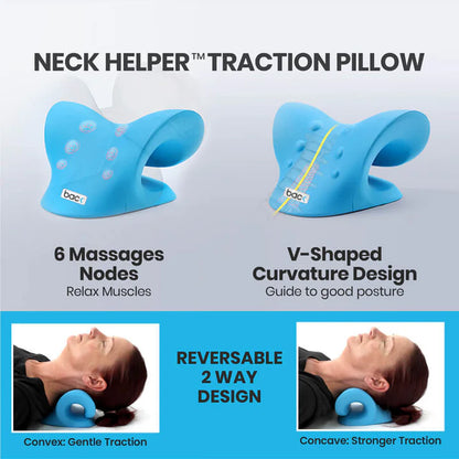 Cervical Traction Pillow for Pain Relief