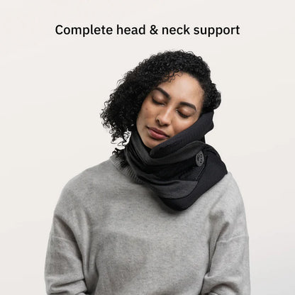 GLWRIA Memory Foam Travel Pillow – Lightweight & Washable